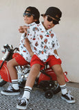 LT Little Boys Button-Up - Cherry On Top