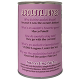 Canned Axolotl | Stuffed Animal Plush w/Jokes | Unique Gift