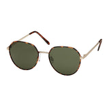 1331 Jade - Metal Round Unisex Sunglasses