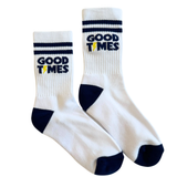 Local Beach Good Times Crew Socks