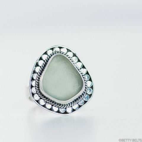 Betty Belts Cayden Sea Glass Rings