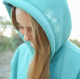 All Swell Sea Glass Surf Kids Embroidered Hoodie