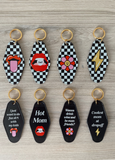 LT Motel Keychains - Checkered
