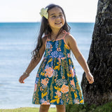 Coco Moon Lā Lei Toddler Spaghetti Strap Dress