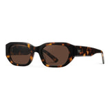 WMP London - Bold Rectangular Statement Polarized Sunglasses