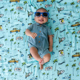Coco Moon We Go Holoholo Baby Quilt