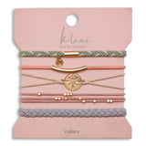 K'lani Explore Hair Tie Bracelet Set