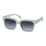 K6791 Blue Gem Kids Glam Square Sunglasses