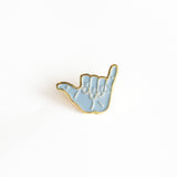 Enamel Pin - Hang Loose Hand - Shaka