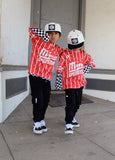 LT Little Boys L/S UPF 35 Tech Shirt - Checkered