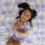 Coco Moon Baby Quilt - Shell Pop