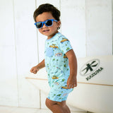 Coco Moon We Go Holoholo Shortie Bamboo Romper