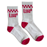 Local Beach Local Love Crew Socks