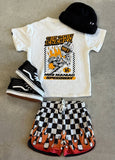 LT Little Boys Heater Checkers Mesh Shorts