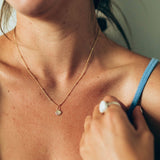 The Salty Gem Arianna Seashell Necklace