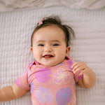 Coco Moon Seaflower Bamboo Onesie