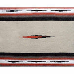 West Path Autumn Earth Baja Diamond Beige Mexican Blanket