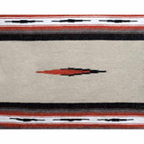 West Path Autumn Earth Baja Diamond Beige Mexican Blanket