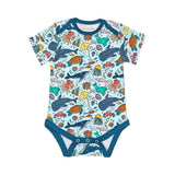 Coco Moon Big Blue World Bamboo Onesie