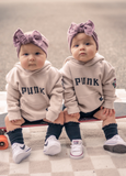 LT Little Boys PUNK Pullover Hoodie - Brown