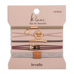 K'lani Breathe Hair Tie Bracelet Set