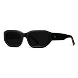 WMP London - Bold Rectangular Statement Polarized Sunglasses