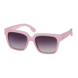 K6791 Blue Gem Kids Glam Square Sunglasses