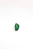 The Salty Gem Green Sea Glass Ring