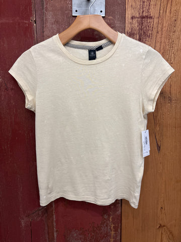 Volcom Womens Lived In Stone Wash Tee - OAT