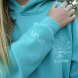 All Swell Sea Glass Surf Kids Embroidered Hoodie