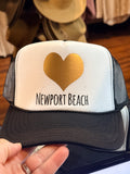 PCA Adult Newport Beach Heart Hat
