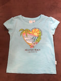 Earth Nymph Scenic Heart Girls Tee