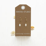 Amano Studios Large Drop Pearl Earrings