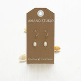 Amano Studios Large Drop Pearl Earrings