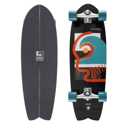 Arbor Skateboards CX Fat Fish 32" Surfskate Complete