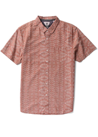 Vissla Boys Island Impressions Echo S/S Button Up Shirt
