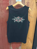 BSS Retro Badge Mens Tank Tops