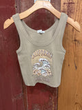 BSS Womens Cali Waves Cropped Tanks