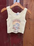BSS Womens Cali Waves Cropped Tanks