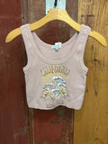 BSS Womens Cali Waves Cropped Tanks