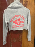 BSS Womens Sunny Days Puff Ink Hoodies