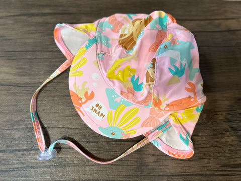 Baby Girls Legionnaire Swim Hat - Seaside