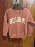 Balboa Island Unisex Toddler Crewneck Sweatshirt BSS