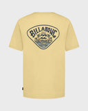 Billabong Big Boys Scenic Arch S/S Tee - Sand Khaki