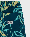 Billabong Big Boys Sundays Layback Trunks - Legion Blue