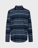 Billabong Boys Baja Flannel Shirt - True Navy