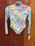 Billabong Girls Desert Tropics L/S Swimsuit