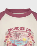 Billabong Girls Horizon S/S Baby Tee
