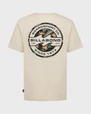 Billabong Little Boys Hollow S/S Tee - Oatmeal