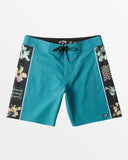 Billabong Men D Bah Pro 18" Boardshorts- Dusty Teal